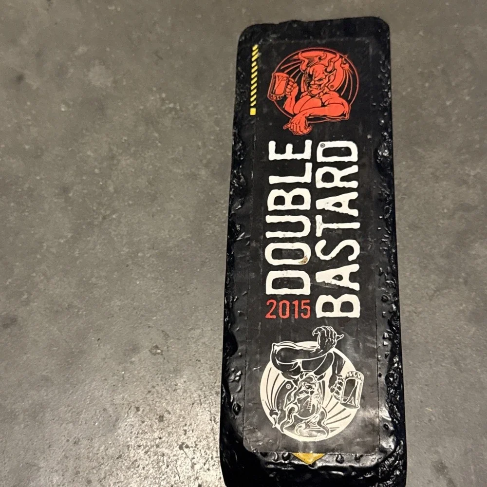 STONE Arrogant Bastard Ale Beer Tap Handle Label‎ Is A Sticker Rare/MAN CAVE 8